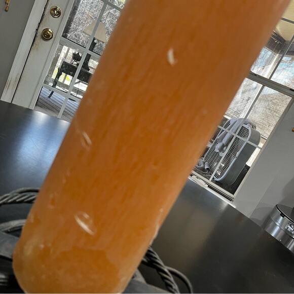 Pottery Barn Timber Pillar Cylindrical Centerpiece Long Burning Wax Candle 18” - Picture 7 of 14